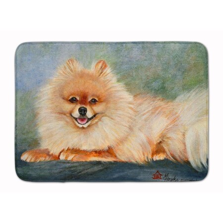 Carolines Treasures Pomeranian Full Body Machine Washable Memory Foam Mat MH1055RUG